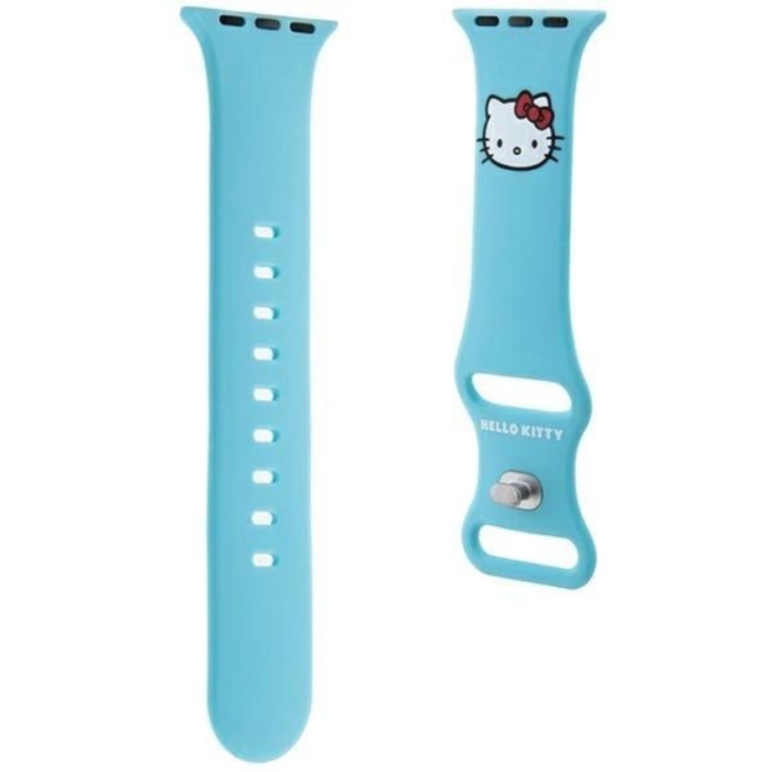 Hello Kitty - Hello Kitty Apple Watch (38/40/41mm) Armband Kitty Head - Blå