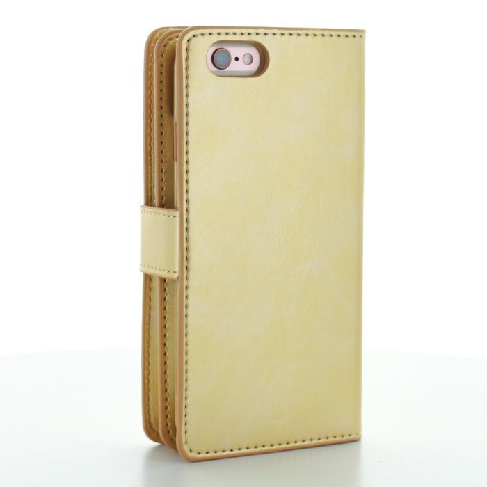 CoveredGear - CoveredGear iPhone 6/6S plånboksfodral Liberty - Guld