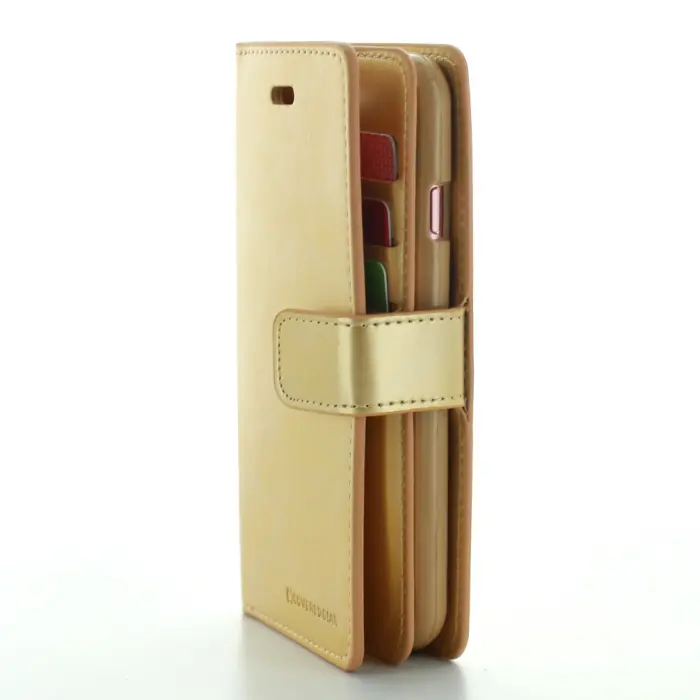 CoveredGear - CoveredGear iPhone 6/6S plånboksfodral Liberty - Guld