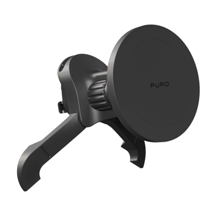 Puro - Puro MagSafe Bilhållare Luftventil Justerbar - Svart