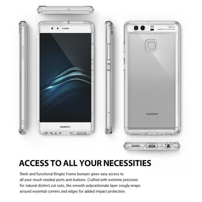 UTGATT5 - Ringke Fusion Skal till Huawei P9 - Clear