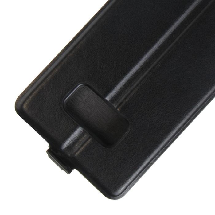 UTGATT4 - Vertical Flip fodral till Samsung Galaxy S8 - Svart