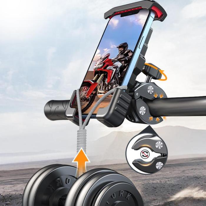 Wozinsky - Wozinsky Metall Cykel Smart Phonehållare För Styre - Svart