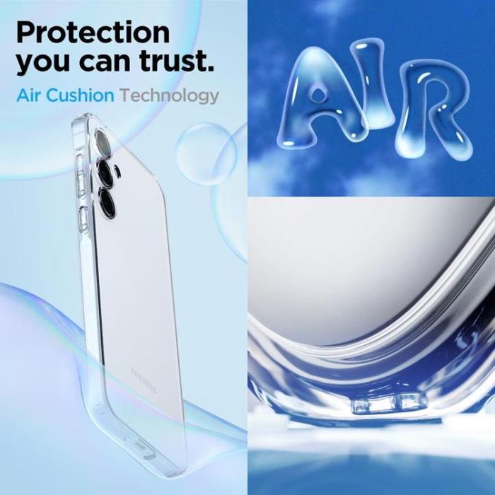 Spigen - Spigen Galaxy A55 5G Mobilskal Liquid Crystal - Clear