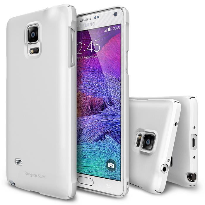 Ringke Slim Dual Coated Skal till Samsung Galaxy Note 4 - Vit | 2353 | AlltMobil