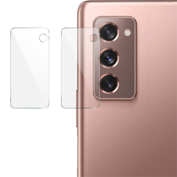 Imak - IMAK 2Pcs Pack Kameralinsskydd i Härdat Glas Galaxy Z Fold 2 - Clear