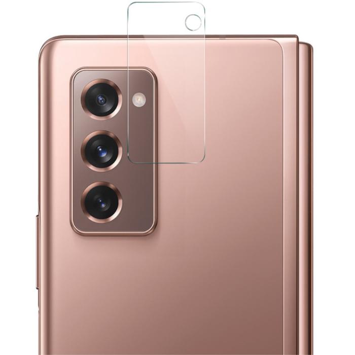 Imak - IMAK 2Pcs Pack Kameralinsskydd i Härdat Glas Galaxy Z Fold 2 - Clear