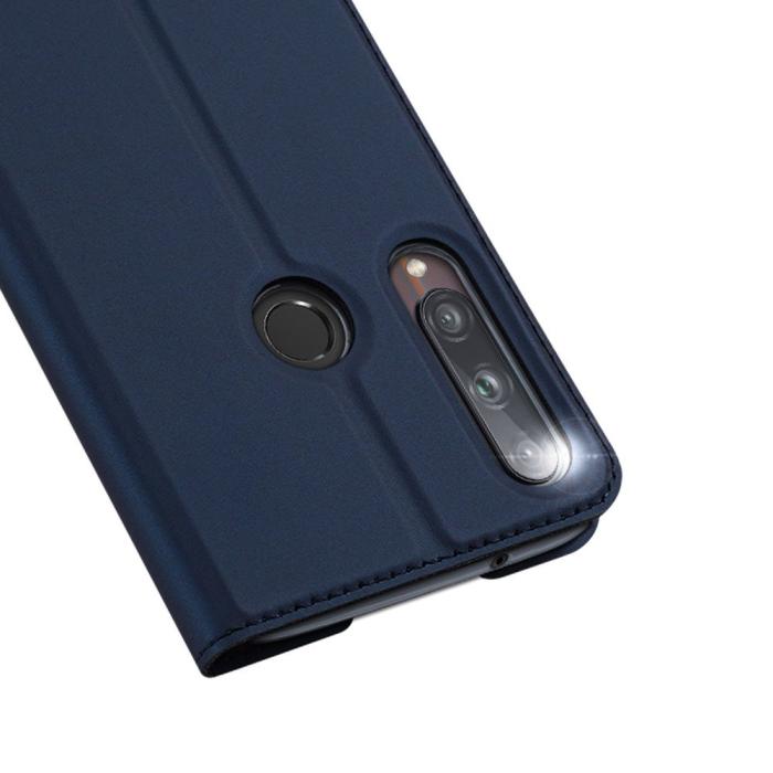 UTGATT1 - DUX DUCIS Skin Series Huawei P40 Lite E Plånboksfodral Blå