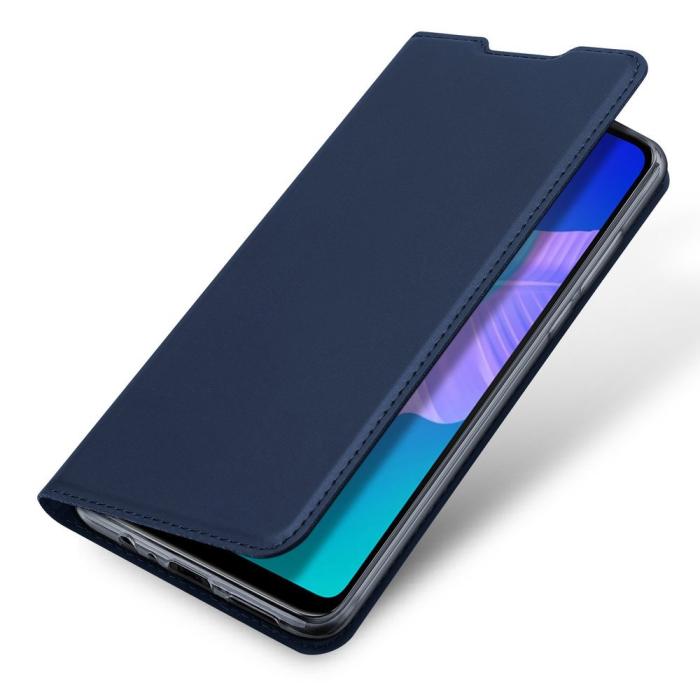 UTGATT1 - DUX DUCIS Skin Series Huawei P40 Lite E Plånboksfodral Blå