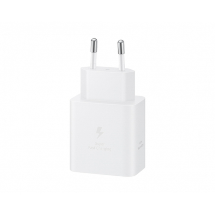 Samsung - Samsung Väggladdare 45W 4.05A 1x USB-C + USB-C Kabel - Vit