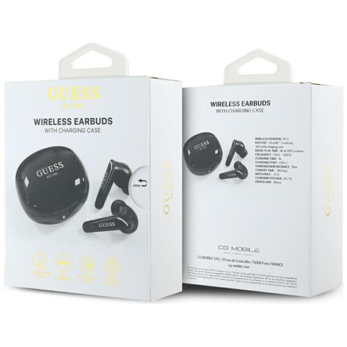 Guess - Guess TWS In-Ear Hörlurar Flat Classic Logo Electroplated