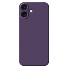 A-One Brand - iPhone 17 Mobilskal TPU Straight Edge - Mörklila