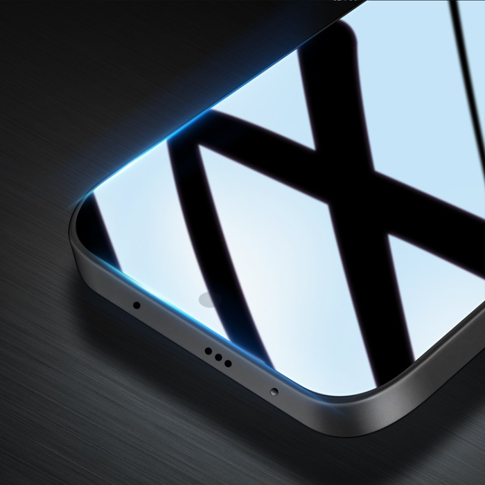 Dux Ducis - Dux Ducis Xiaomi 12 Lite Härdat Glas Skärmskydd 9H Frame 9D - Svart
