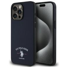 U.S. Polo Assn. - US Polo iPhone 15 Pro Max Mobilskal Printed DH Logo - Marinblå