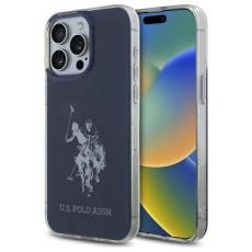 U.S. Polo Assn. - US Polo iPhone 15 Pro Max Mobilskal Shiny Big Logo - Blå