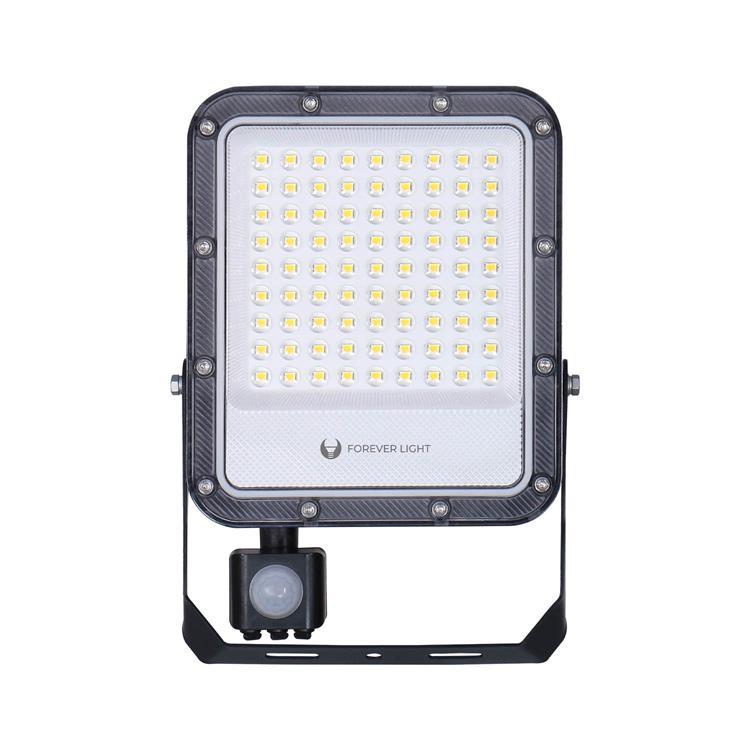 Forever Strålkastare LED PROXIM+ 50W 6500K PIR 7500lm 230V IP65 | 264 | AlltMobil