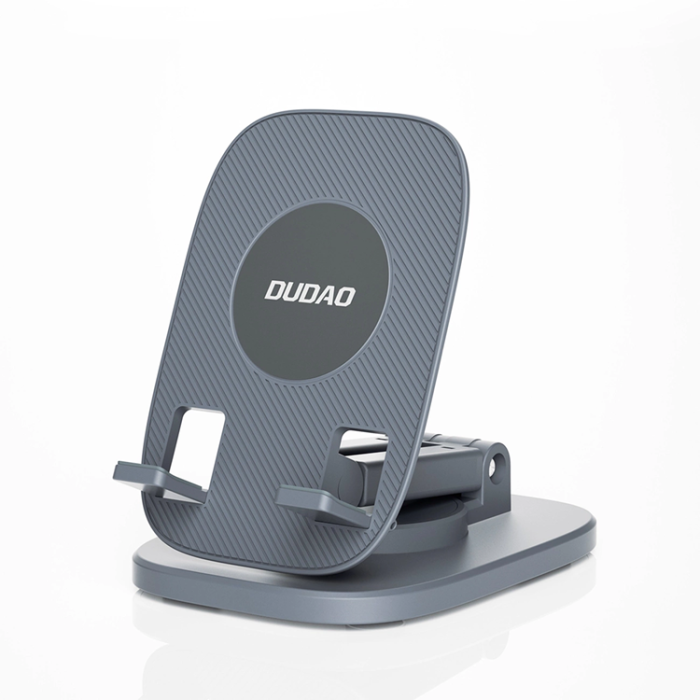 Dudao - Dudao Skrivbords Teleskopiskt Tablettställ Fällbart- Grå