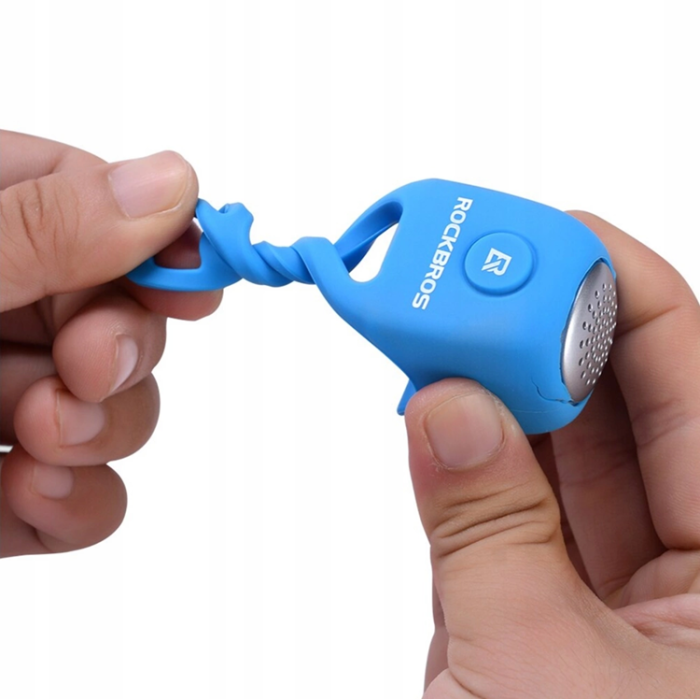 Rockbros - Rockbros Elektronisk Cykel Ring klocka - Blå