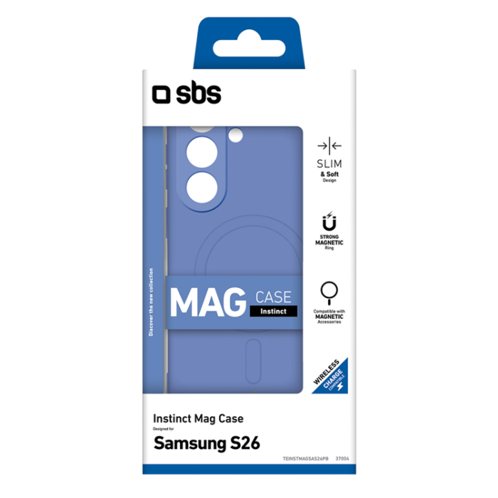 SBS - SBS Mobilskal För Galaxy S26 MagSafe Instinct Mag - Blå