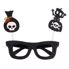 OEM - Halloween Barnglasögon Festdekoration Plast+Filt - Dödskallehuvud
