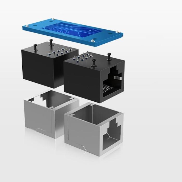 Ugreen - Ugreen Nätverk Adapter Cat 7 RJ45 10 Gbps - Svart