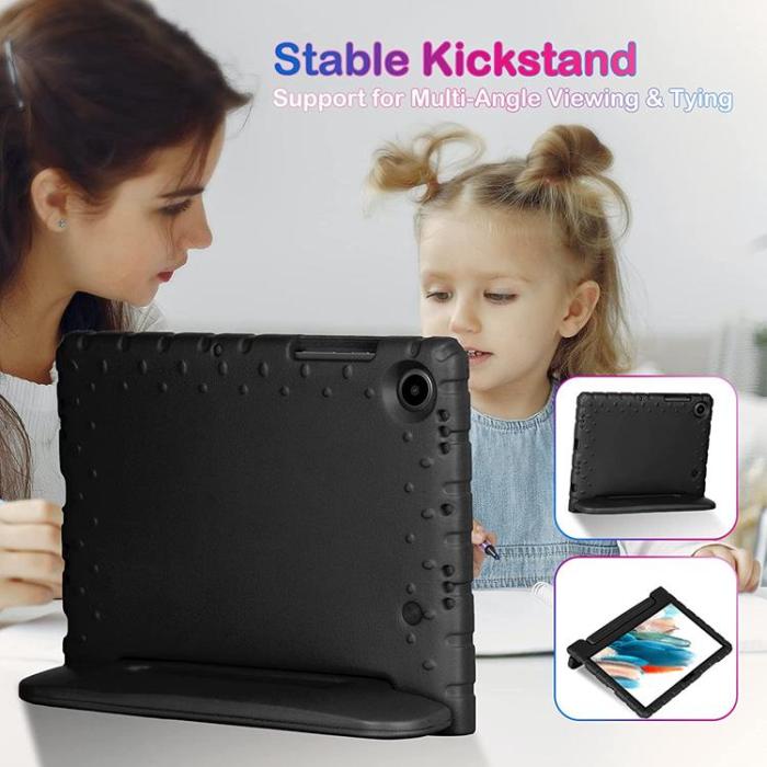 A-One Brand - Galaxy Tab A8 10.5 (2021) Skal EVA Kickstand - Svart