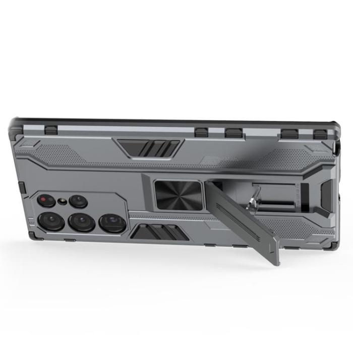 OEM - ShockProof Kickstand Skal Galaxy S22 Plus - Grå