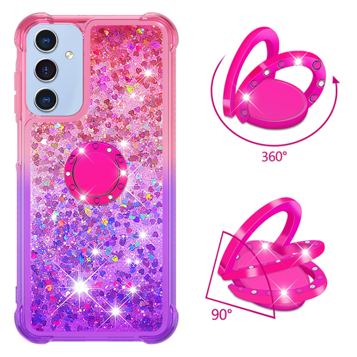 A-One Brand - Galaxy A17/A26 Mobilskal Kickstand Gradiant Quicksand