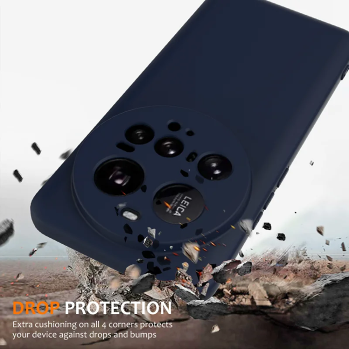 A-One Brand - Xiaomi 15 Ultra Mobilskal MagSafe Liquid Silikon - Mörkblå