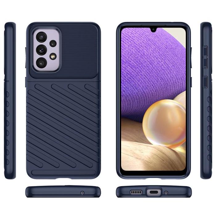 OEM - Thunder Twill Skal Galaxy A33 5G - Blå