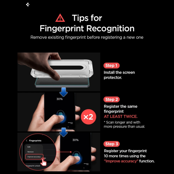 Spigen - [2-Pack] Spigen Skärmskydd Härdat Glas För Galaxy S26 - Clear