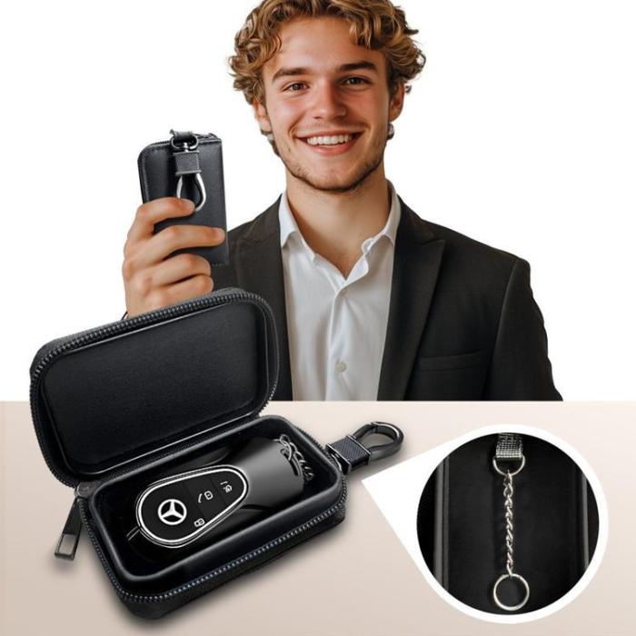 Tech-Protect - Tech-Protect KLR300 RFID-skydd / Faraday-fodral för keyless bilnyckel – Svart