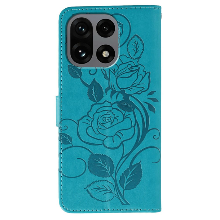 A-One Brand - OnePlus 15 5G Plånboksfodral Imprinted Rose Butterfly