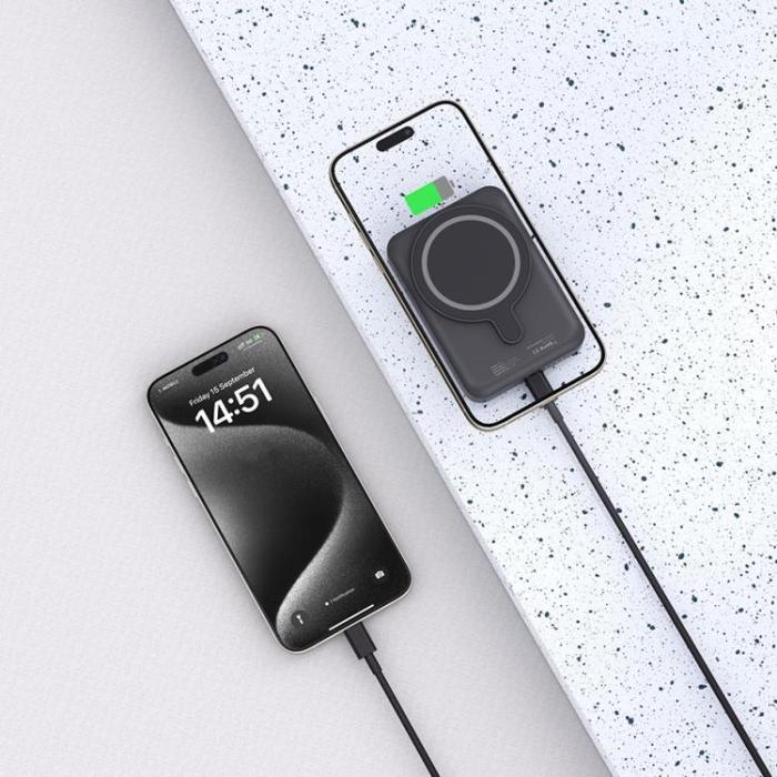 Tech-Protect - Tech-Protect Magsafe Powerbank 10000mAh PB11 LifeMag - Svart