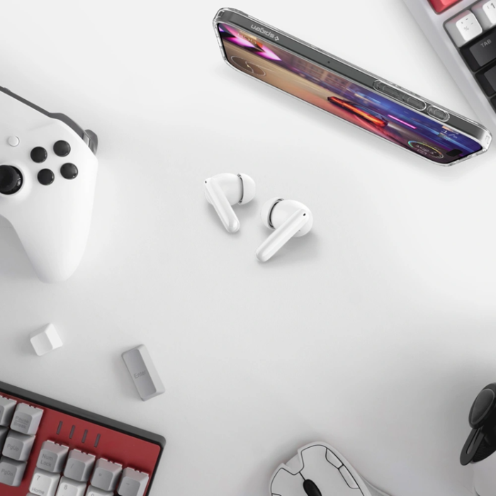 Spigen - Spigen Trådlösa hörlurar In-ear SA2400 - Vit