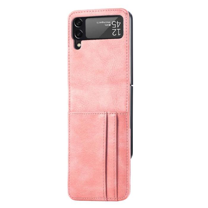 A-One Brand - Plånboksfodral till Samsung Galaxy Z Flip 3 5G - Rosa