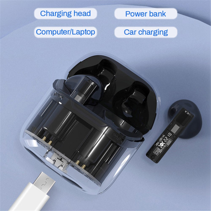 A-One Brand - Trådlösa Hörlurar In-Ear Bluetooth ENC P60 Pro - Orange