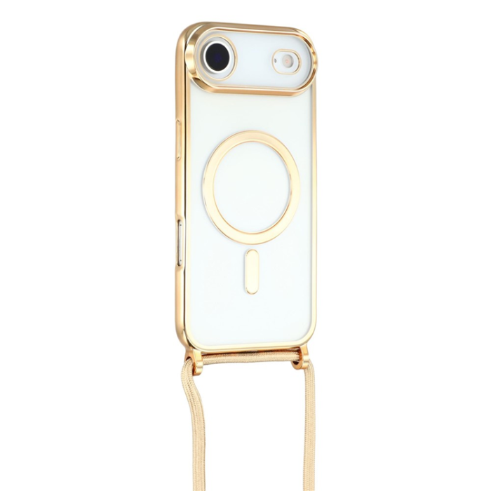 A-One Brand - iPhone Air Mobilskal MagSafe Electroplating Edge TPU - Guld