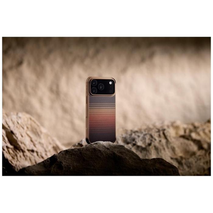 PITAKA - PITAKA iPhone 17 Pro Mobilskal MagSafe Aramid ProGuard - Sunset