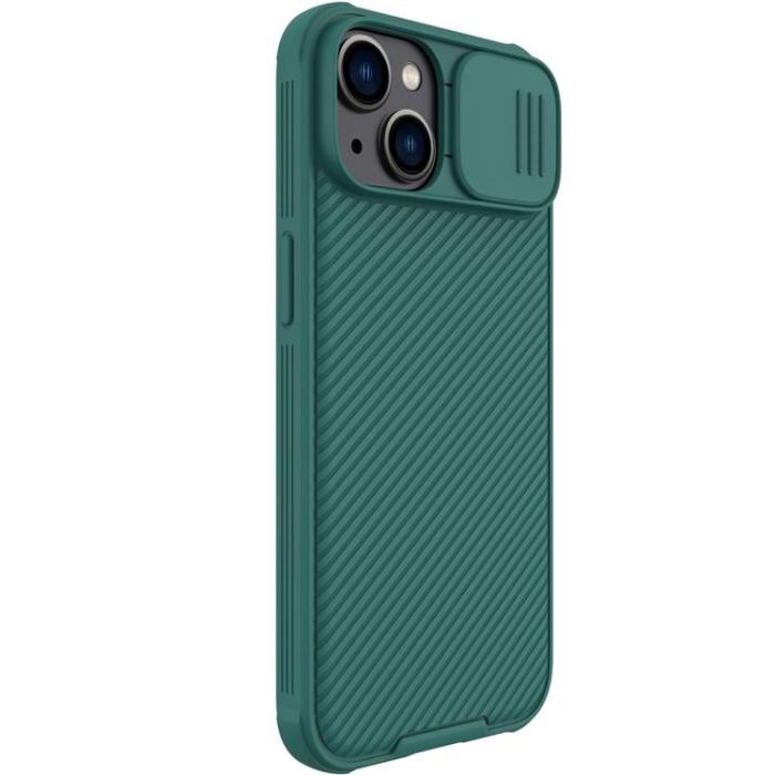 Nillkin - Nillkin iPhone 14 Plus Skal CamShield Pro (PC Och TPU) - Grön