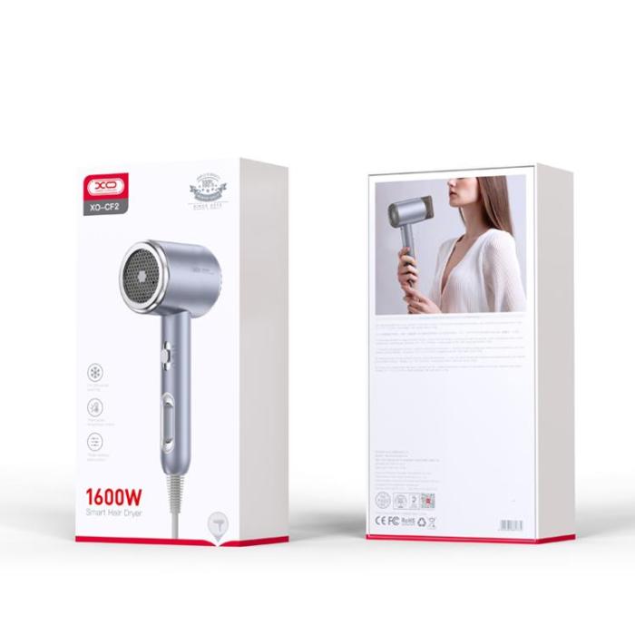 XO - XO Hårfön 1600W CF2 - Blå