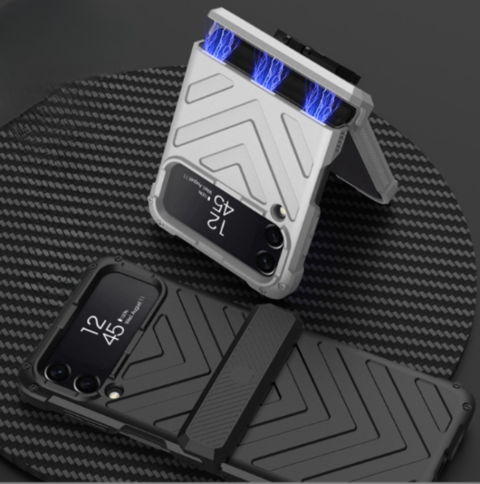 GKK - GKK Galaxy Z Flip 4 Skal Armor - Svart