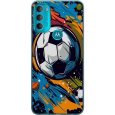iSecrets - Mobilskal till Motorola Moto G71 5G med Fotbollar