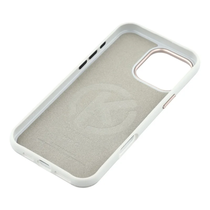 KIGC - KIGC iPhone 16 Pro Max Mobilskal Magsafe Läder - Grå