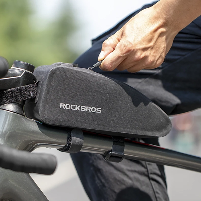 Rockbros - Rockbros AS-019 Cykelramsväska Vattentät 1,5 L - Svart
