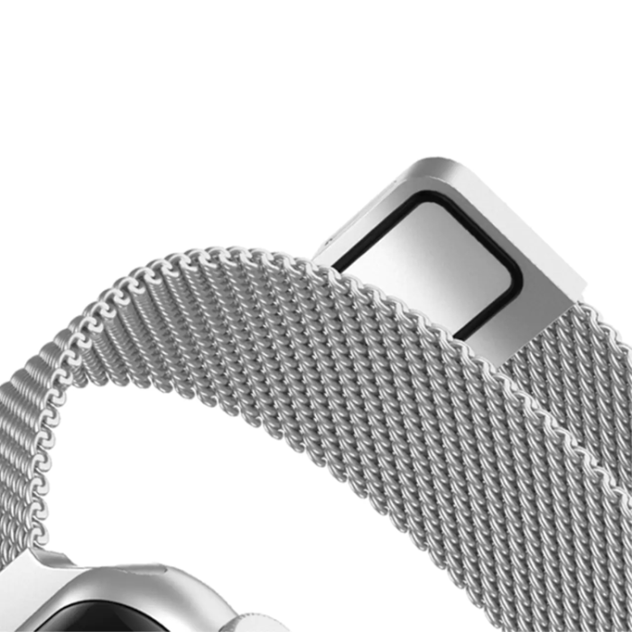 OEM - Apple Watch 4/5/6/7/8/SE/Ultra (49/45/44/42mm) Slim Milanese Band - Svart
