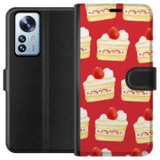 iSecrets - Pl&aring;nboksfodral till Xiaomi 12 Pro med T&aring;rta