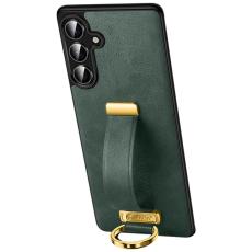 SULADA - SULADA Fashion Series Mobilskal till Galaxy S25 L&auml;der Gr&ouml;n