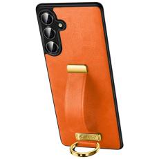 SULADA - SULADA Fashion Series Mobilskal till Galaxy S25 L&auml;der Orange