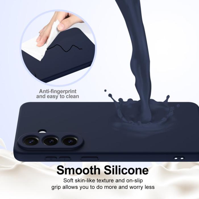 OEM - Mobilskal för Samsung Galaxy S26 Plus Magnetiskt Silikon - Mörkblå